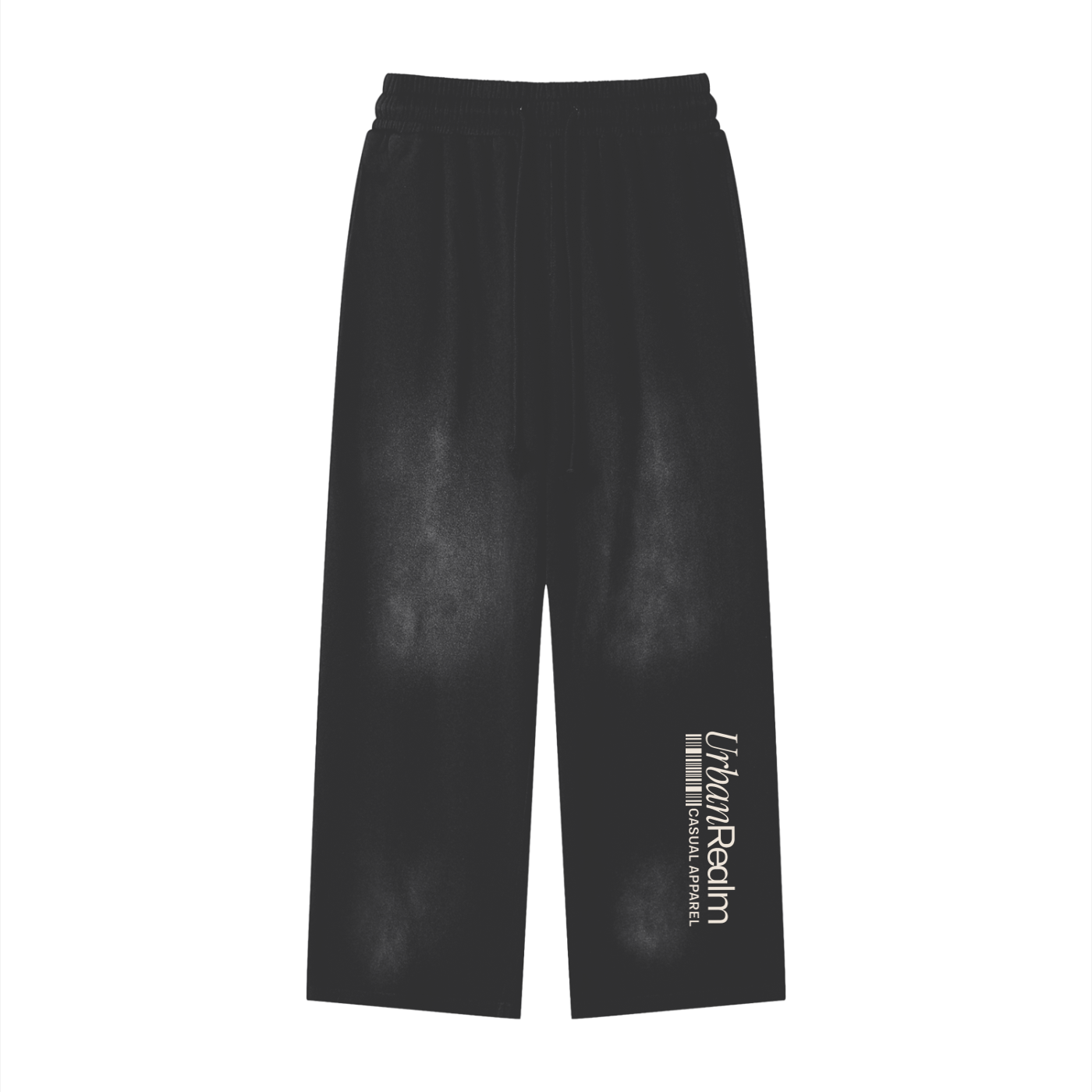 Effortless Athleisure Pure Cotton Handcrafted Monkey Wash Loose fit Sweatpants